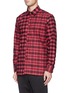 Front View - Click To Enlarge - OVADIA AND SONS - Check plaid shirt