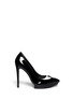 Main View - Click To Enlarge - ALICE & OLIVIA - 'Daniel' tuxedo patent leather pumps