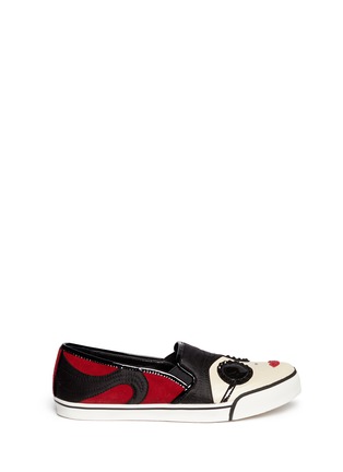 Main View - Click To Enlarge - ALICE & OLIVIA - 'Stacey' face slip-ons