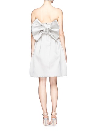 Back View - Click To Enlarge - LANVIN - Oversize back bow strapless dress