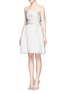 Front View - Click To Enlarge - LANVIN - Oversize back bow strapless dress