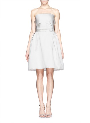 Main View - Click To Enlarge - LANVIN - Oversize back bow strapless dress