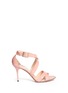 Main View - Click To Enlarge - JIMMY CHOO - 'Louise' patent leather strappy sandals