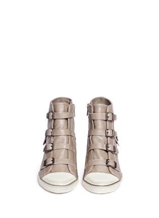 Figure View - Click To Enlarge - ASH - 'Eagle' leather wedge sneakers