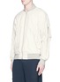 Front View - Click To Enlarge - FENG CHEN WANG - Crinkled bomber jacket