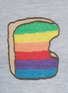 Detail View - Click To Enlarge - MARC JACOBS - Rainbow toast intarsia wool sweater