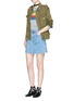 Figure View - Click To Enlarge - MARC JACOBS - Rainbow toast intarsia wool sweater
