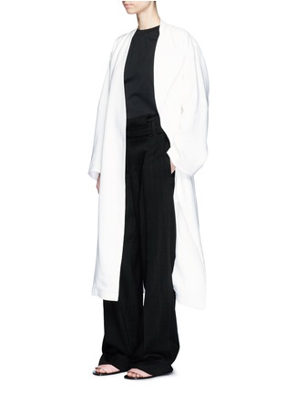 Figure View - Click To Enlarge - ACNE STUDIOS - 'Oceane' twill belted trench coat