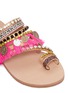 Detail View - Click To Enlarge - MABU BY MARIA BK - 'Rossetta' tassel embellished leather slide sandals