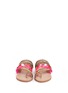 Front View - Click To Enlarge - MABU BY MARIA BK - 'Rossetta' tassel embellished leather slide sandals