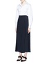 Figure View - Click To Enlarge - THE ROW - 'Skannt' pleated crepe pants