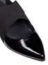 Detail View - Click To Enlarge - STUART WEITZMAN - 'Elastex' patent leather flats