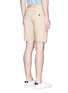 Back View - Click To Enlarge - MAISON KITSUNÉ - 'Jay' cotton twill chino shorts
