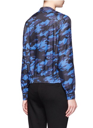 Back View - Click To Enlarge - TOPSHOP - Camouflage print performance jacket