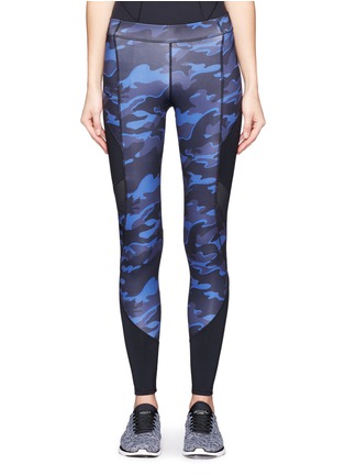 Main View - Click To Enlarge - IVY PARK - Camouflage print performance leggings