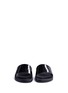 Front View - Click To Enlarge - TOPSHOP - Logo rubber slide sandals