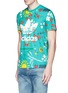 Front View - Click To Enlarge - ADIDAS BY PHARRELL WILLIAMS - Doodle' print Climalite® jersey T-shirt