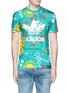 Main View - Click To Enlarge - ADIDAS BY PHARRELL WILLIAMS - Doodle' print Climalite® jersey T-shirt