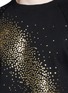 Detail View - Click To Enlarge - SAINT LAURENT - Glitter dot print cotton sweatshirt