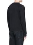 Back View - Click To Enlarge - SAINT LAURENT - Glitter dot print cotton sweatshirt