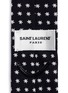 Detail View - Click To Enlarge - SAINT LAURENT - Star print skinny tie