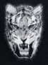 Detail View - Click To Enlarge - SAINT LAURENT - Tiger head jacquard Mohair sweater