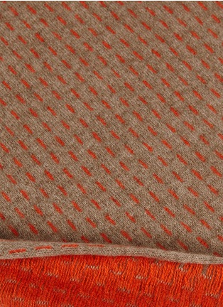 Detail View - Click To Enlarge - OYUNA - ERA cashmere throw