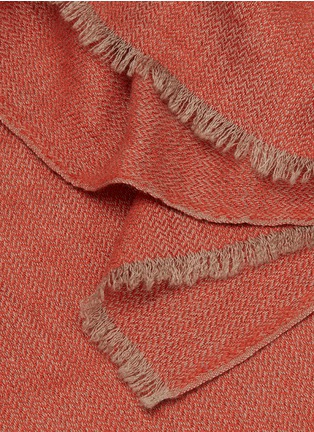 Detail View - Click To Enlarge - OYUNA - SAAN CASHMERE TRAVEL THROW