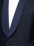 Detail View - Click To Enlarge - CANALI - 'Venezia' contrast trim wool tuxedo suit