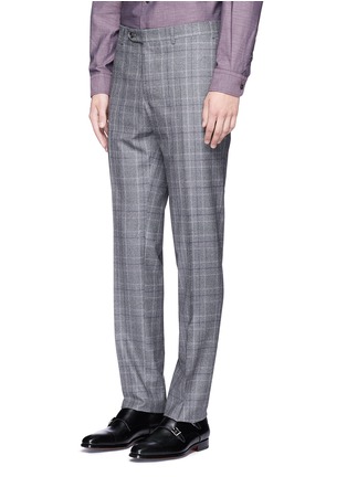 Detail View - Click To Enlarge - CANALI - 'Contemporary' Glen plaid wool suit