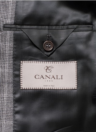  - CANALI - 'Contemporary' Glen plaid wool suit