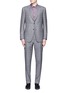 Main View - Click To Enlarge - CANALI - 'Contemporary' Glen plaid wool suit