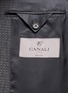  - CANALI - 'Travel' chevron stripe wool suit