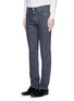 Front View - Click To Enlarge - CANALI - STRAIGHT LEG COTTON JEANS