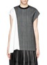 Main View - Click To Enlarge - 3.1 PHILLIP LIM - Glen plaid wool blend top