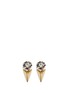 Main View - Click To Enlarge - JOOMI LIM - Arrowhead spike crystal earrings