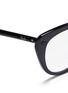 Detail View - Click To Enlarge - RAY-BAN - 'RB7088 'Light Ray' titanium acetate cat eye optical glasses