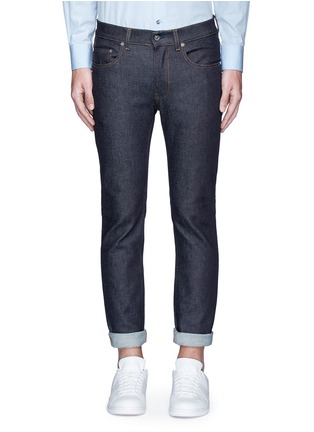 Detail View - Click To Enlarge - ACNE STUDIOS - 'Ace Stretch Raw' skinny jeans
