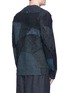 Back View - Click To Enlarge - BY WALID - 'Liam' one of a kind patchwork blouson jacket