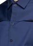 Detail View - Click To Enlarge - 73119 - Raised yoke wool blouson jacket