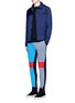 Figure View - Click To Enlarge - 73119 - Colourblack raised pocket jogging pants
