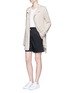 Figure View - Click To Enlarge - JAMES PERSE - Cotton-linen cardigan