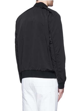 Back View - Click To Enlarge - THEORY - 'Brant' pintuck seam bomber jacket