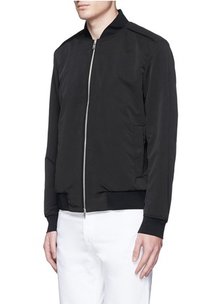 Front View - Click To Enlarge - THEORY - 'Brant' pintuck seam bomber jacket