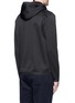 Back View - Click To Enlarge - THEORY - 'Ormond PH' scuba jersey hoodie