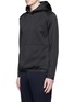 Front View - Click To Enlarge - THEORY - 'Ormond PH' scuba jersey hoodie