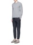 Figure View - Click To Enlarge - THEORY - 'Gallard S' marled knit sweater