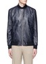 Main View - Click To Enlarge - THEORY - 'Brant L' shatter print leather bomber jacket