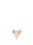 Main View - Click To Enlarge - MESSIKA - 'Queen V Full Pavé' diamond 18k rose gold ring