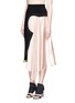 Front View - Click To Enlarge - ROKSANDA - 'Niamh' draped satin asymmetric crepe skirt
